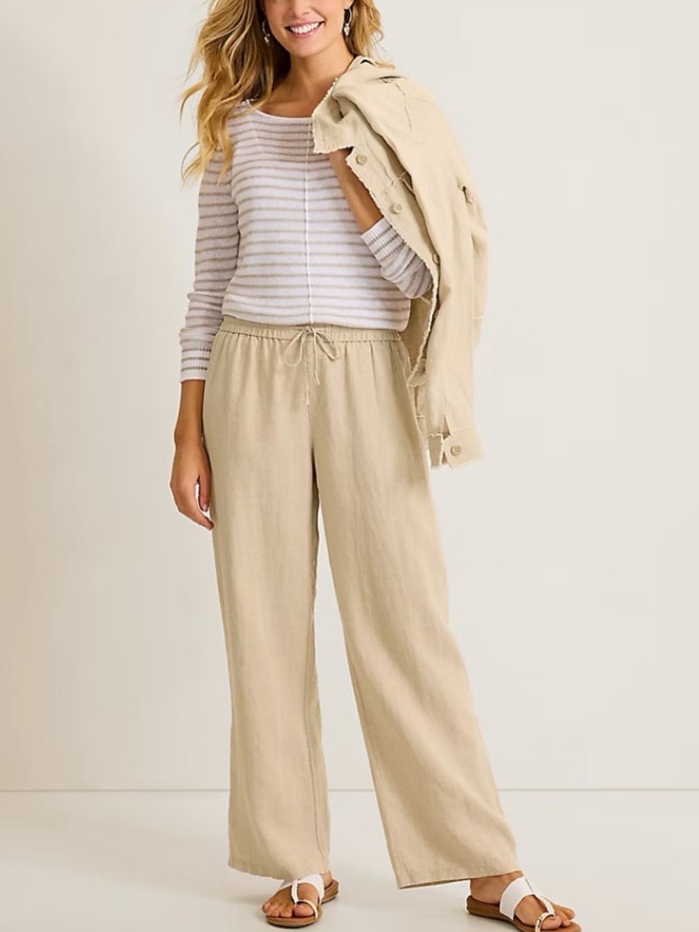 NWT Tommy Bahama Natural Two Palms Linen Pants - XS